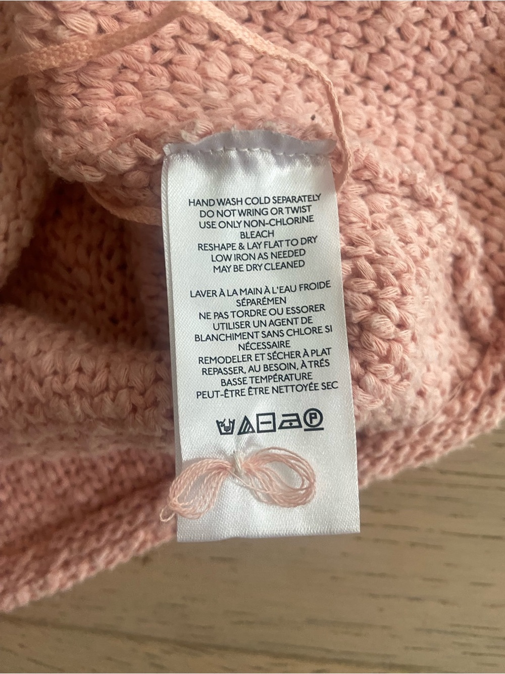 ANTHROPOLOGIE PILCRO Turtleneck Sweater Tank Small Peach Cotton Blend EUC - Picture 4 of 7